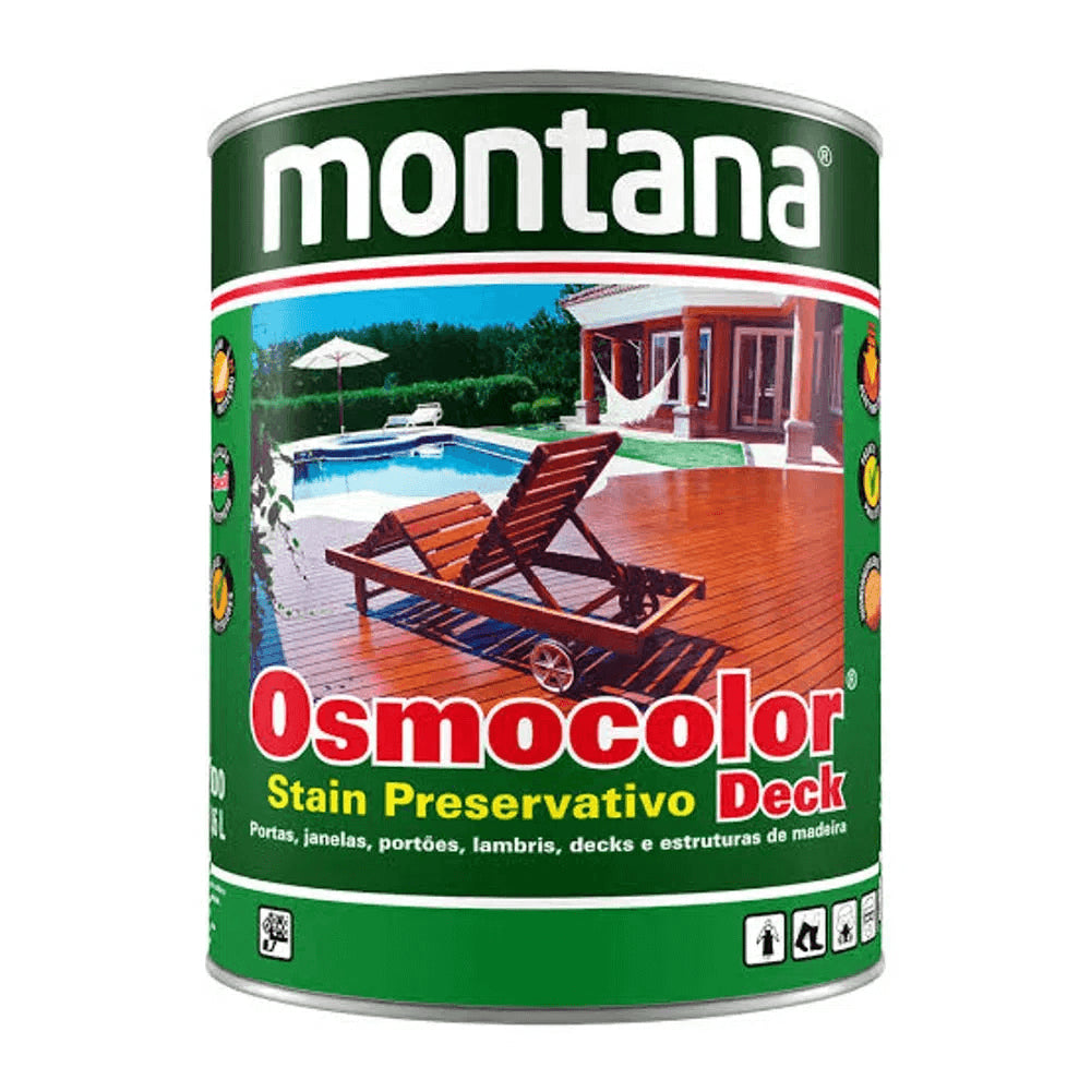 Stain Osmocolor Deck Castanho - Montana